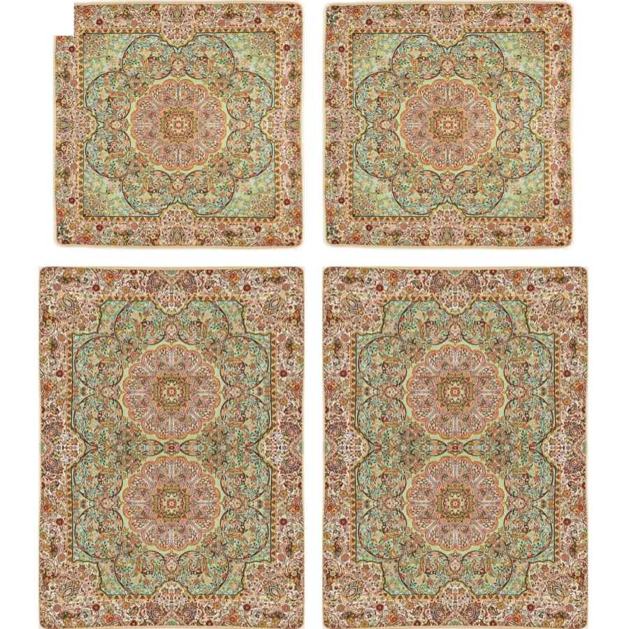 波斯床罩套装 – 东方风格双人尺寸 / Termeh面料 – Noyan款