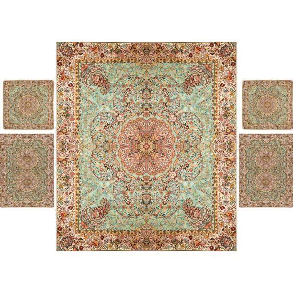 Main image of 波斯床罩套装 – 东方风格双人尺寸 / Termeh面料 – Noyan款