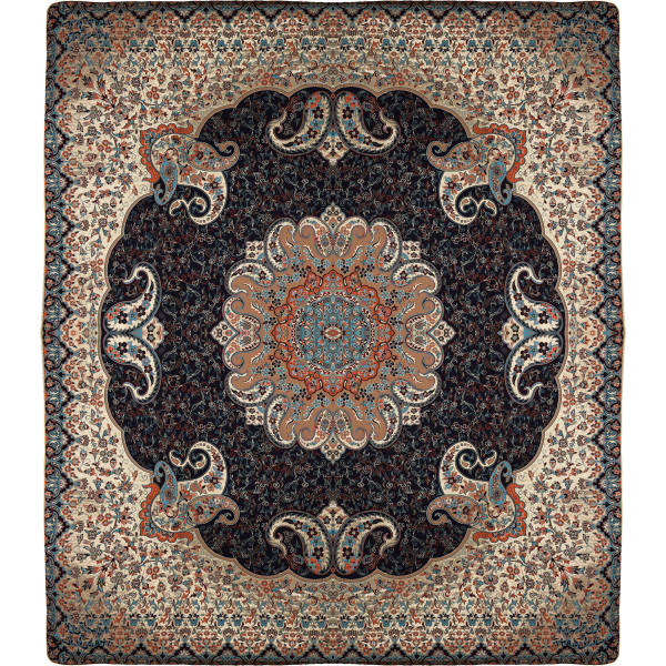 Main image of 波斯床罩套装 – 东方风格双人尺寸 / Termeh面料 – Toranj款