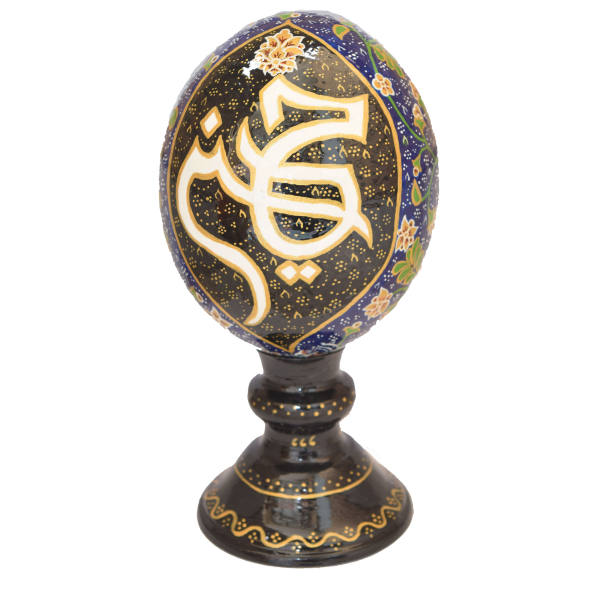 Main image of 伊斯兰装饰手绘鸵鸟蛋壳 — 手绘鸵鸟蛋壳伊斯兰设计 雅·侯赛因