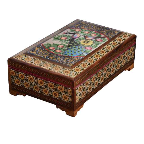 Main image of 手工木质首饰盒 – 波斯哈塔姆工艺，型号Pardis