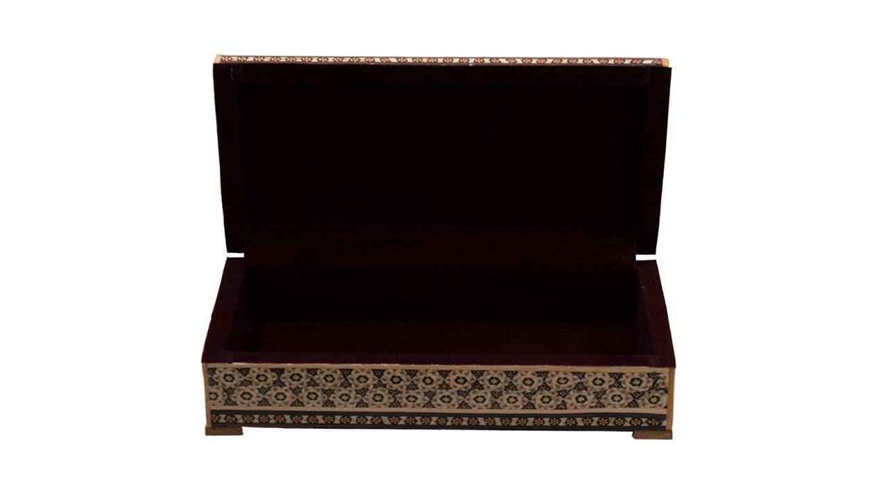 手工木质首饰盒 – 波斯哈塔姆工艺，型号Rasta