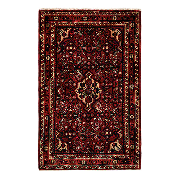 波斯地毯 精细手工结制 Medallion 羊毛 深色款