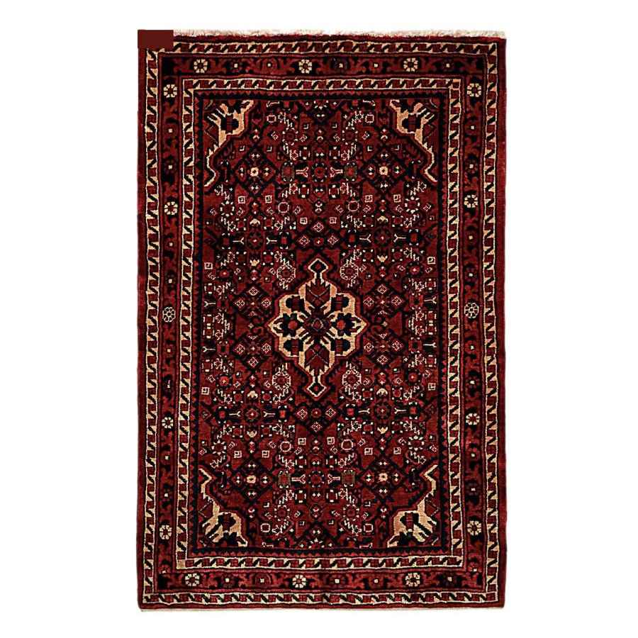 Main image of 波斯地毯 精细手工结制 Medallion 羊毛 深色款