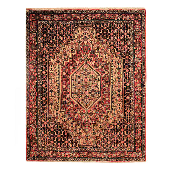 Main image of 波斯地毯 精细手工结制 Medallion 羊毛 奶油色