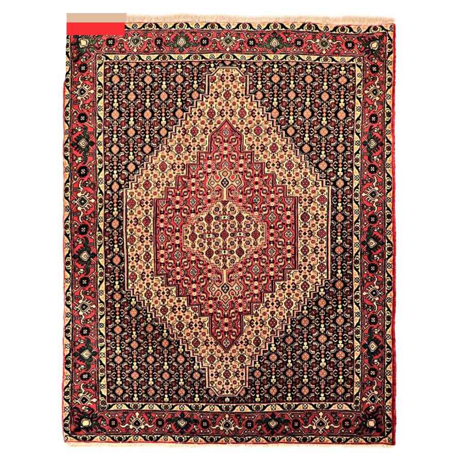 Main image of 波斯地毯 精细手工结制 Medallion 羊毛 森林色