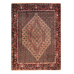 波斯地毯 精细手工结制 Medallion 羊毛 Ahmadi