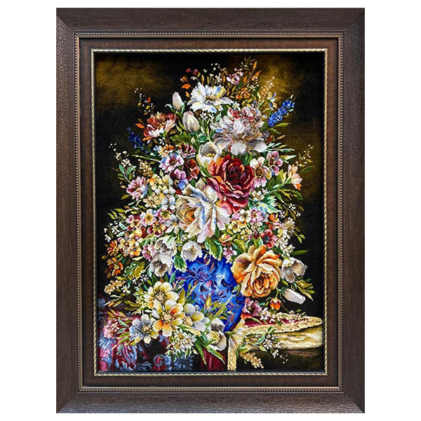 Main image of 手工结制伊朗塔布里兹图案地毯 – 老虎图案