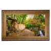 Thumbnail 3: 手工结制波斯塔布里兹画毯，描绘花园