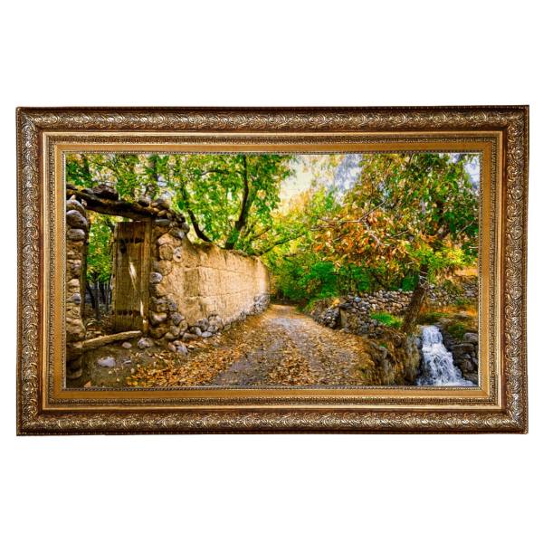 Main image of 手工结制波斯塔布里兹画毯，描绘花园