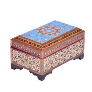手工木质首饰盒 – 波斯哈塔姆工艺，型号Shabnam