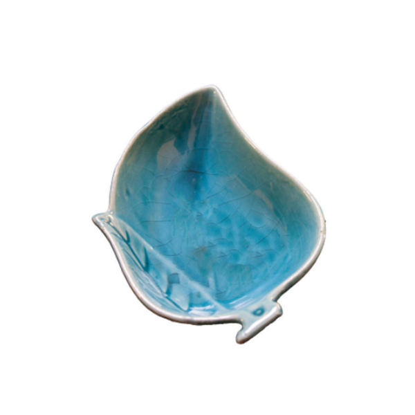 手工装饰陶碗 款式 Apple Leaf