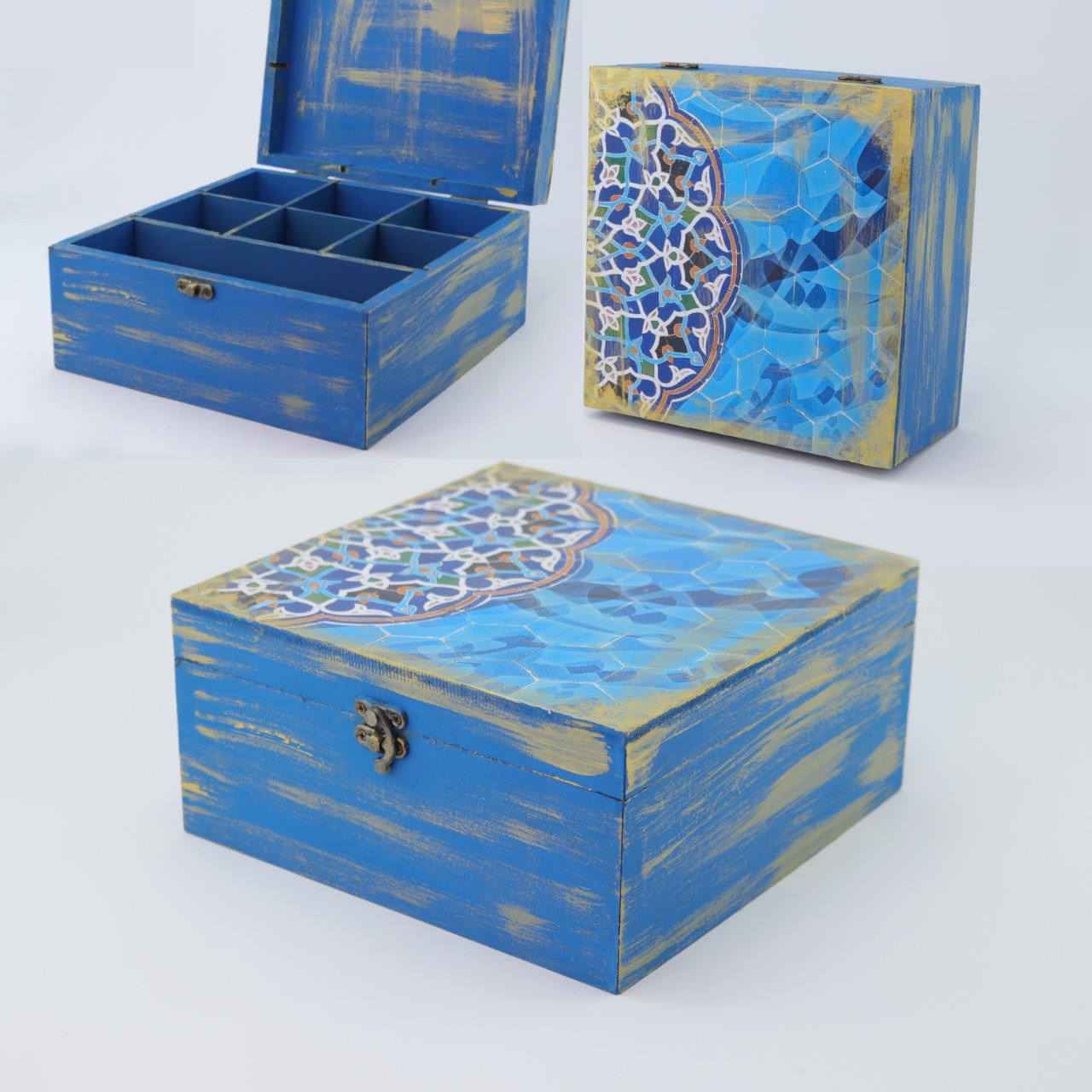 带波斯风格图案的礼品木盒 Kashia 款