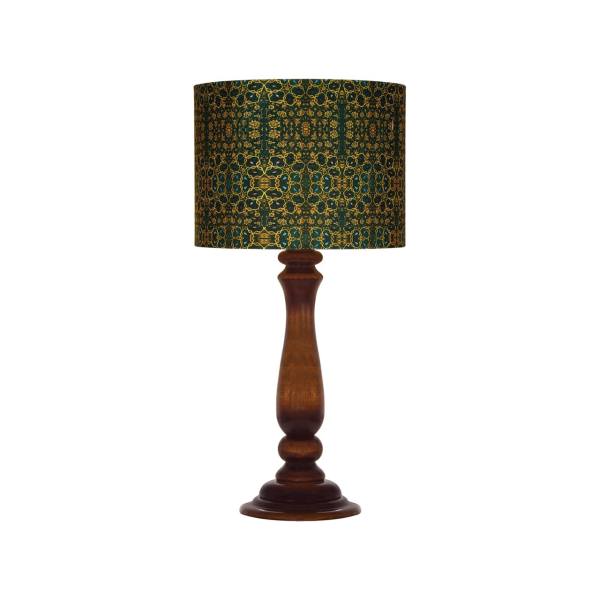 传统木质台灯 – 波斯风格灯罩 Almasi 款