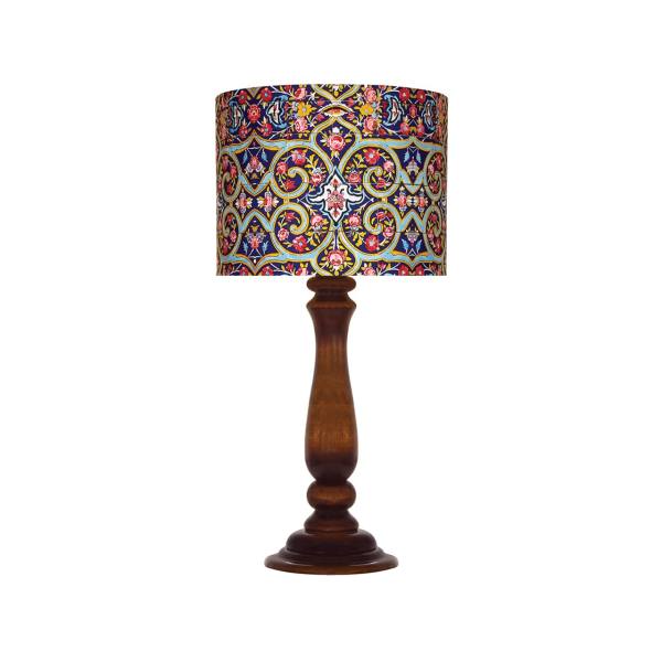 Main image of 传统木质台灯 – 波斯风格灯罩 Kashi 款