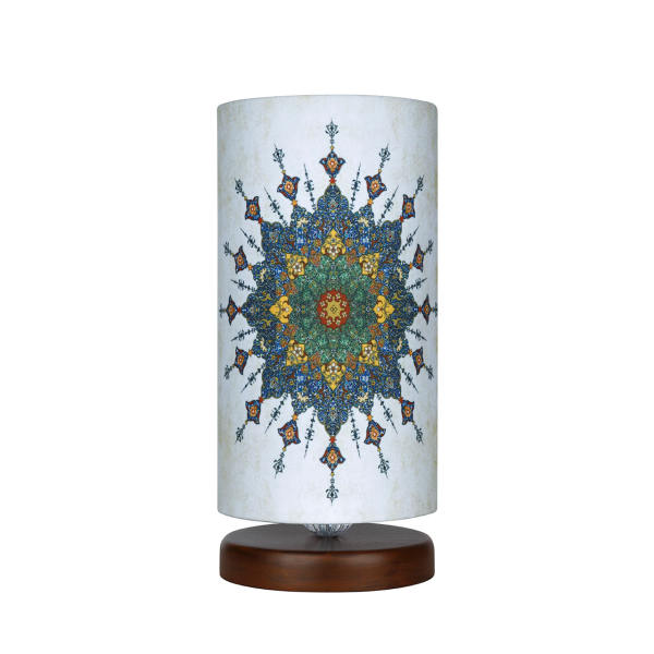 极简波斯木质台灯及床头圆柱 – 手工 Sarv 款