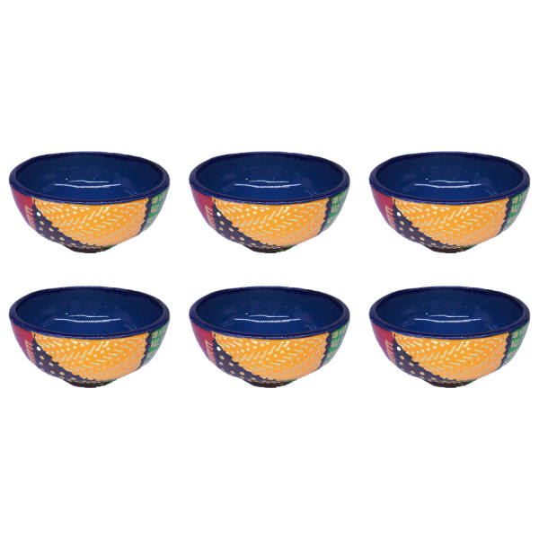 Main image of 手工陶碗 – 适合酸奶、甜点、沙拉及面条 | Darya（7 件套）