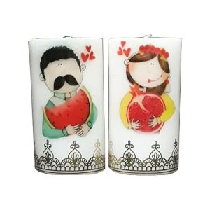 恋人蜡烛 – 浪漫氛围，完美 Yalda 夜
