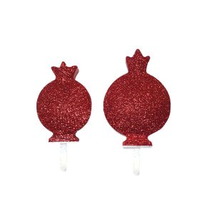 石榴蜡烛 – “Shine” 款，适合 Yalda 展示