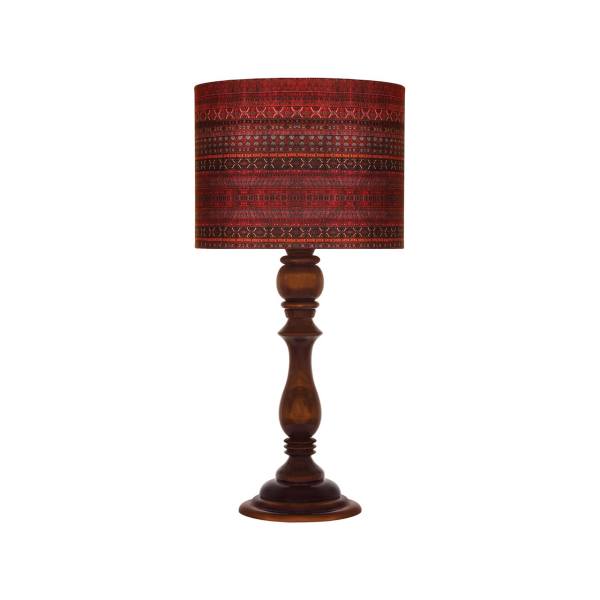 Main image of 传统木质台灯 – 波斯风格灯罩 Kilim 款