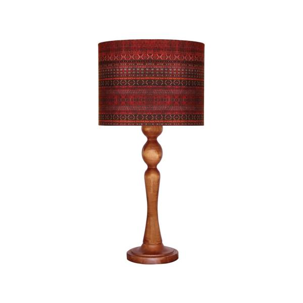 传统木质台灯 – 波斯风格灯罩 Mahsa 款