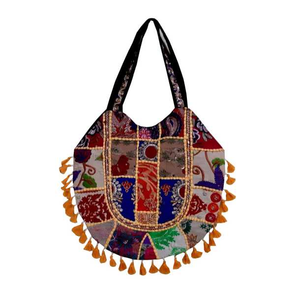 Main image of 民族风托特包 – Baluchi 刺绣款 Lavin