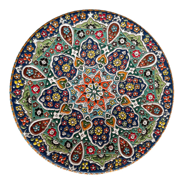 Main image of 装饰陶瓷盘 手绘波斯掐丝珐琅 银河（Galaxy）