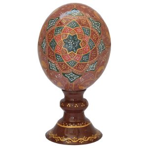 波斯手绘装饰鸵鸟蛋壳 —— Abbasi