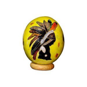 波斯手绘装饰鸵鸟蛋壳