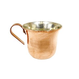 波斯铜杯 – 手工锤纹 Laleh 款