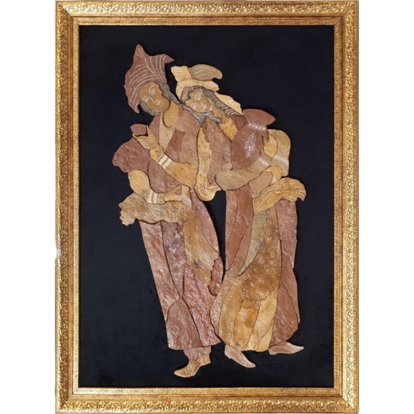 Main image of 木镶嵌艺术 – 艺术波斯 Leyli & Majnoon 款