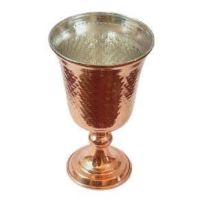 手工波斯铜红酒杯 – 锤纹款 Ahmadi