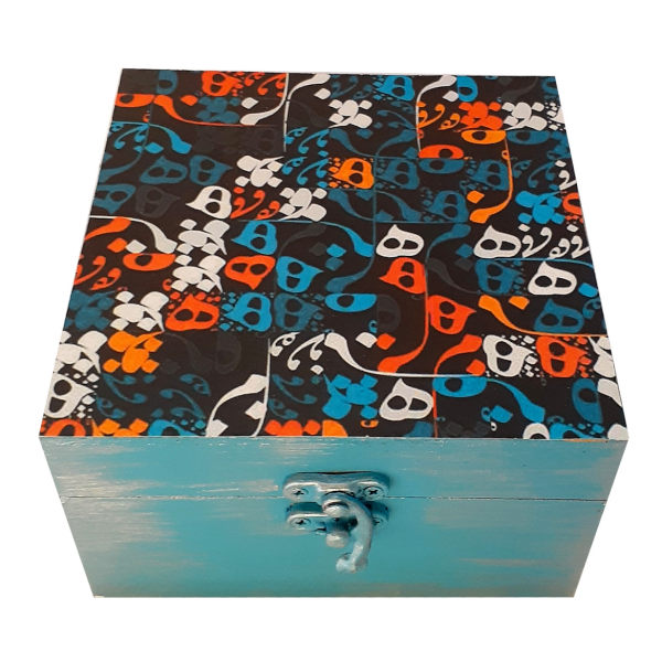 带波斯风格图案的礼品木盒 Hibo 款
