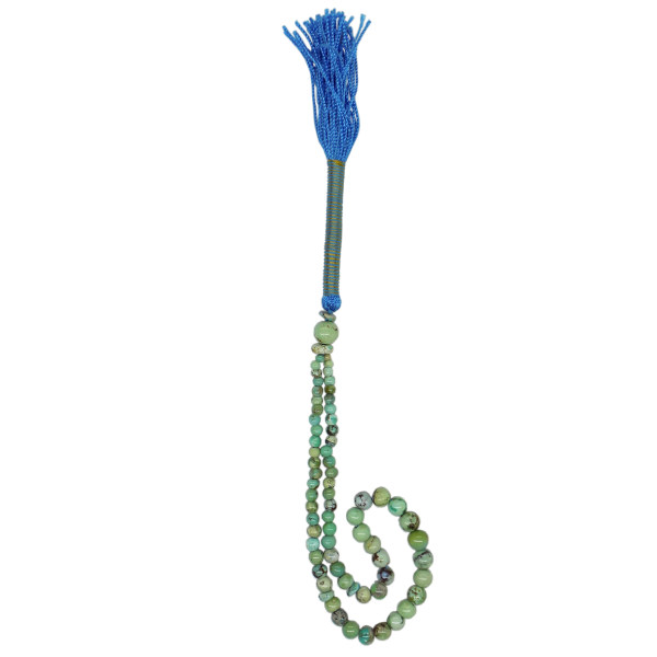 Main image of 波斯尼沙布尔绿松石念珠 —— 手工制作 66颗祈祷珠 Tasbih