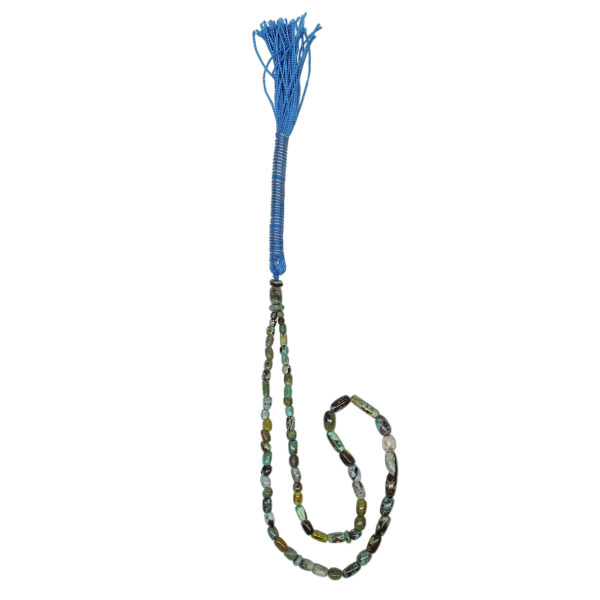 Main image of 波斯尼沙布尔绿松石念珠 —— 手工制作 66颗祈祷珠 Tasbih Dara