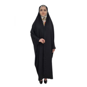 伊斯兰阿拉伯黑色查多尔长袍祈祷女装 – Mohseni 款