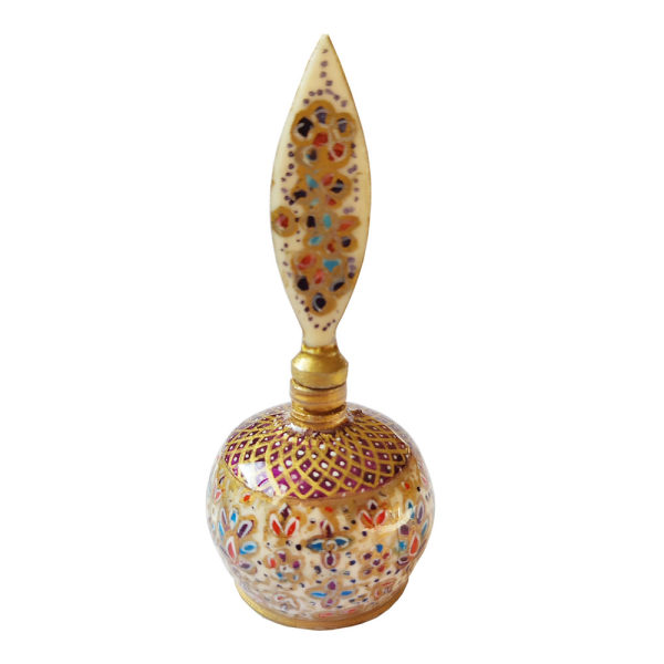 波斯眼线瓶,骆驼骨制 Surma Dani 金色款