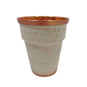 波斯铜杯 – 手工锤纹 Ladan 款