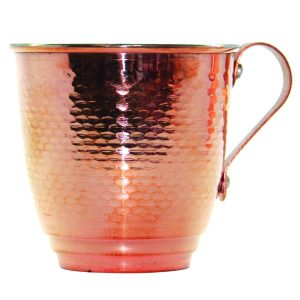 波斯铜杯 – 手工锤纹 玫瑰金款