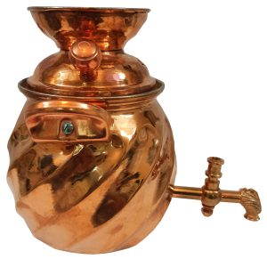 波斯铜炉顶萨摩瓦茶壶 – Pich 款