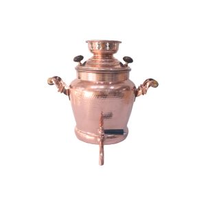 波斯铜炉顶萨摩瓦茶壶 – Rosegold 款