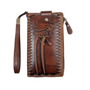 波斯皮革长款钱包 – Charmine 设计