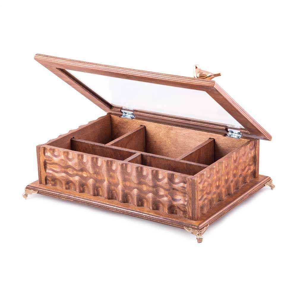 Diba 木质收纳盒 —— 分区储物设计