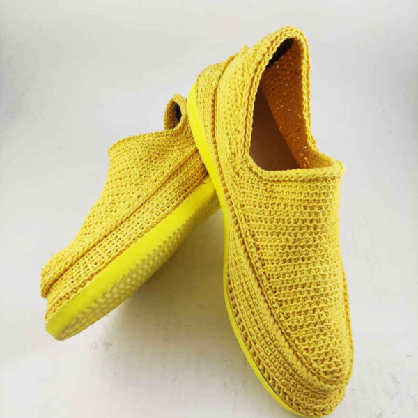 Giveh鞋 – 波斯手工透气鞋 黄色太阳款