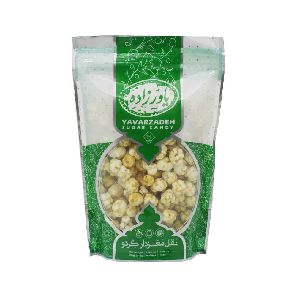 Main image of 波斯糖核桃 – 糖衣核桃糖果，含酸橙花瓣（3袋）