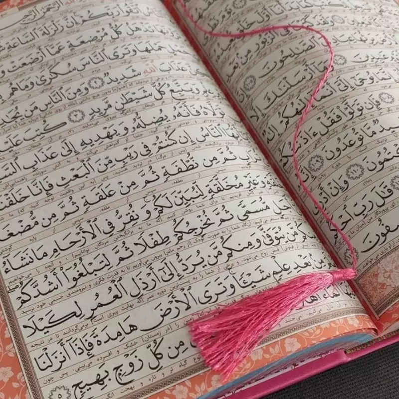 中号彩虹《古兰经》 – 波斯文译本，优雅生动设计
