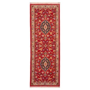 2 米 Qom 手工结制波斯长条地毯 Model Nafas