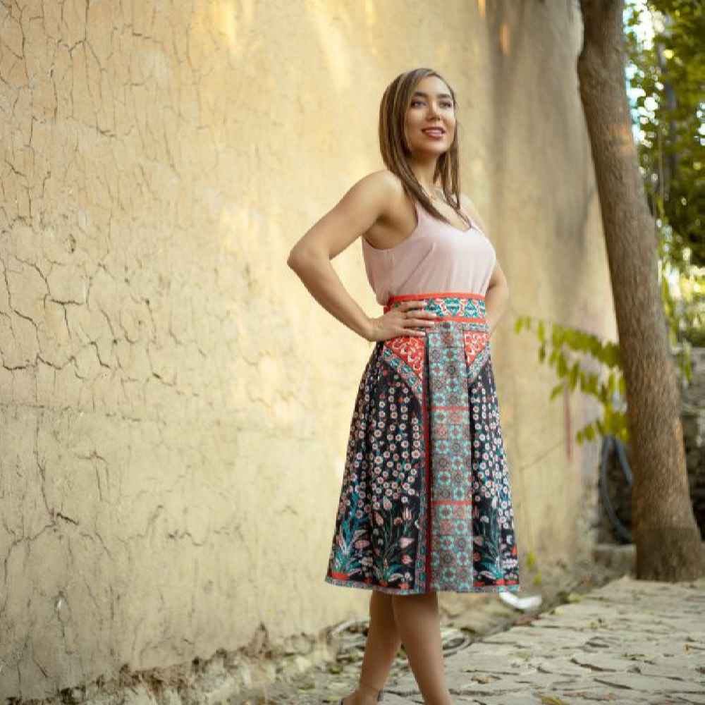 黑色波斯女士裙 Kashan款