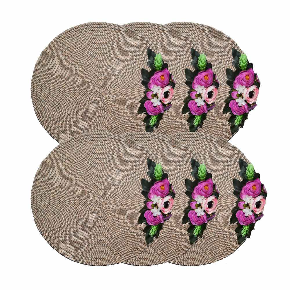 Main image of 毛毡餐垫（盘下垫）套装 —— Viona 款