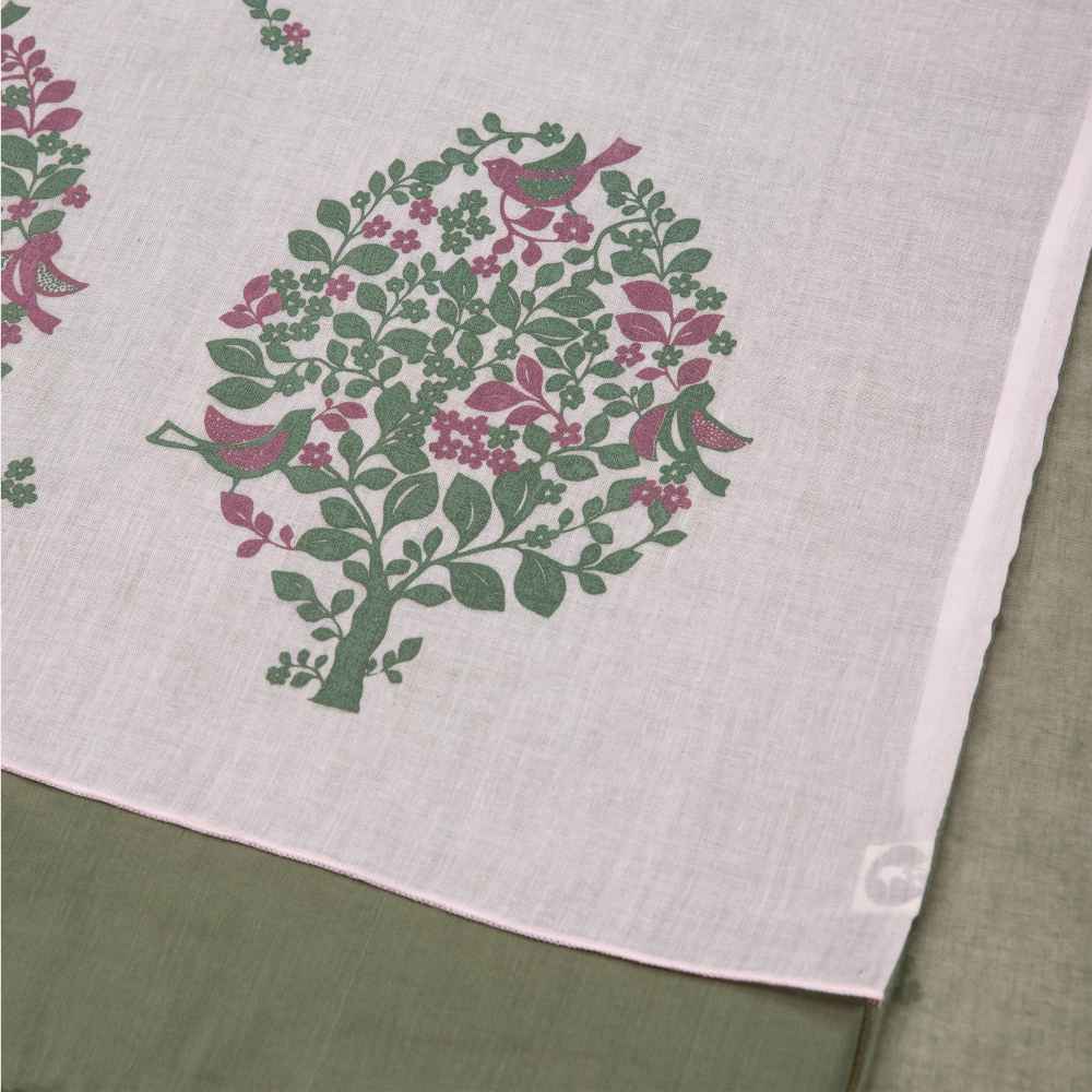 女士波斯印花披肩 – 艺术轻盈 Kandolus